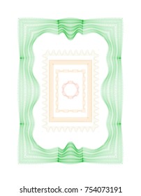 Guilloche elements set
Set of vector guilloche decorative elements good for diploma, banknote and document background