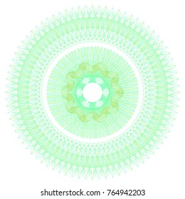Guilloche elements set
Set of vector guilloche decorative elements good for diploma, banknote and document background