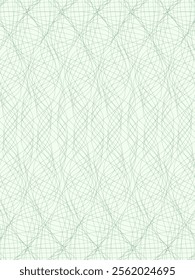 Guilloche grid lines texture. Geometric lathe criss cross pattern useful for money design, certificates, diplomas and vouchers.