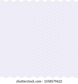 Guilloche lines security  background for certificate, watermark design element,