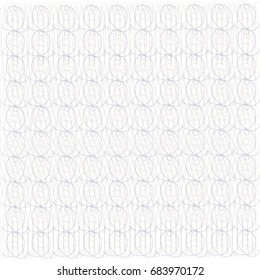 Guilloche pattern background for certificate, voucher, or note.
