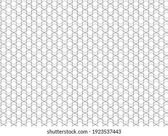 Guilloche pattern. Digital watermark, gradient. Security design Vector illustration Moire ornament. Monochrome guilloche texture with waves. Original money background.
