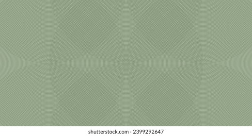 Guilloche pattern. Geometric lathe criss cross background vector line art for banknote design, certificates, diplomas and vouchers.