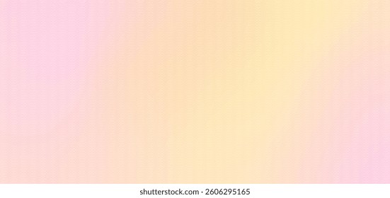 Guilloche pattern. Texture for chevrons in soft pink color for gift voucher, ticket, check, money, banknote. Vector gradient background with cheque watermark for certificate or diploma and currency