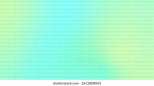 Guilloche pattern. Texture for chevrons in soft green color for gift voucher, ticket, check, money, banknote. Vector blue gradient background with cheque watermark for certificate or diploma