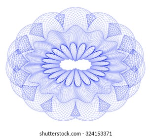Guilloche Rosette