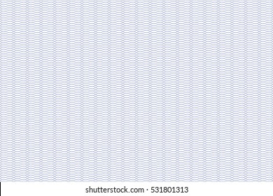 Guilloche seamless background. Monochrome guilloche texture with waves. Digital watermark for Security Papers, certificate, voucher, banknote, money design, currency, note, check, ticket, reward etc