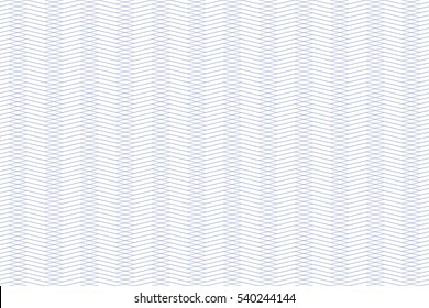 Guilloche seamless background. Monochrome guilloche texture with zigzag. Digital watermark for Security Papers, certificate, voucher, banknote, money design, currency, note, check, ticket, reward etc.