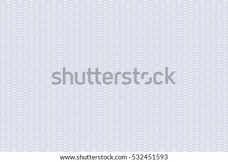 Guilloche seamless background. Monochrome guilloche texture with waves. Digital watermark for Security Papers, certificate, voucher, banknote, money design, currency, note, check, ticket, reward etc
