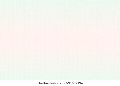 Guilloche seamless background. Guilloche texture with waves in green and red color. Digital watermark for Security Papers, certificate, voucher, banknote, money design, currency, note, check etc