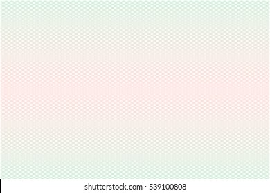 Guilloche seamless background. Guilloche texture with zigzag in green and red color. Digital watermark for Security Papers, certificate, voucher, banknote, money design, currency, note, check etc