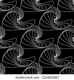 guilloche seamless pattern. wallpaper abstract curved lines