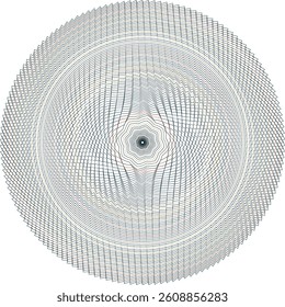 guilloche for security design vector216