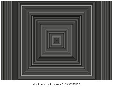 Guilloche vector abstract black and white geometric background
