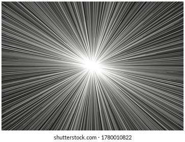 Antecedentes geométricos abstractos del vector Guilloche en blanco y negro

