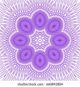   guilloche vector background. Thin wavy lines texture.