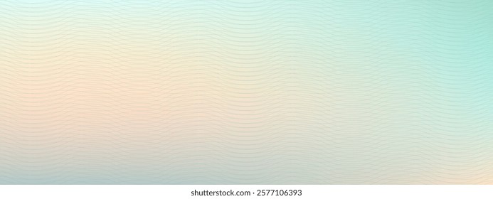 Guilloche watermark vector texture. Gradient cheque watermark for certificate, voucher, money vector illustration