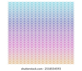 Color del arco iris suave. Fondo lineal. Elementos de diseño. Líneas poligonales. Guilloche. Capa protectora para billetes, diplomas y certificados de Plantilla. Ilustración vectorial EPS 10