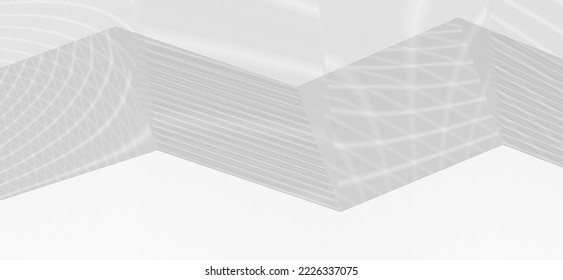 Guilloched background with thin broken grey lines. Subtle vector graphic pattern