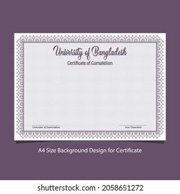 Guillotine Counterfeited Certificate Background Design