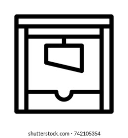 GUILLOTINE ICON