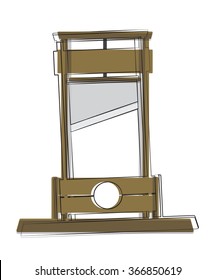 Guillotine Illustration / Vector