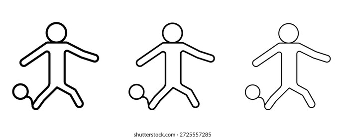 Símbolo de linha fina de ícone humano culpado em fundo branco, ilustração de vetor de traçado editável