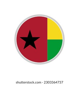 Indias de Guinea bissau conjunto de iconos, Día de la Independencia de Guinea símbolo conjunto de símbolos vectores