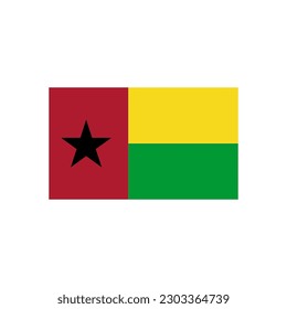 Guinea bissau flags icon set, Guinea bissau independence day icon set vector sign symbol