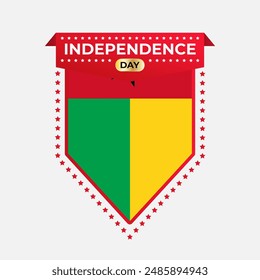 Diseño del Anuncio del Día de la Independencia de Guinea Bissau