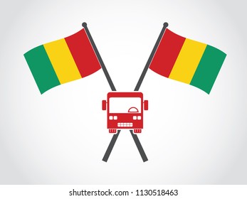 Guinea Emblem Bus Transportation