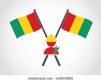 Guinea Emblem Technician