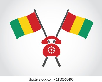 Guinea Emblem Telephone