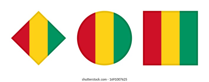 Symbol-Set für Perlmuttfarben einzeln auf weißem Hintergrund