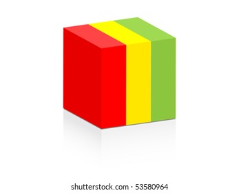 guinea flag on box