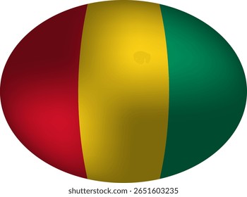 Esfera da Bandeira da Guiné - Cores, Significado e História