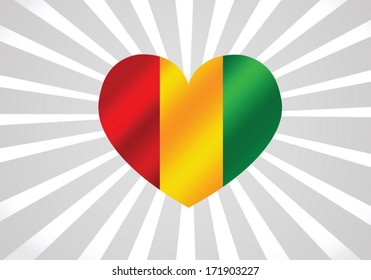 Guinea flag  themes idea design