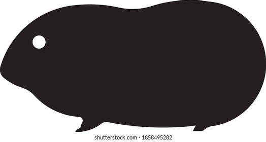 29 Silhouette Cavia Images Stock Photos Vectors Shutterstock