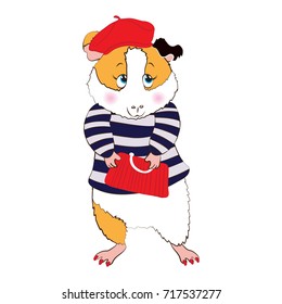 Guinea pig in the Parisienne.
