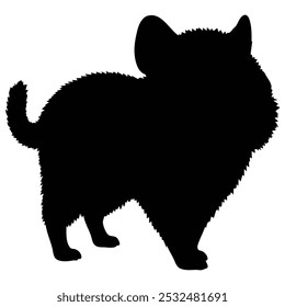 Guinea pig Silhouette Shadow illustration 