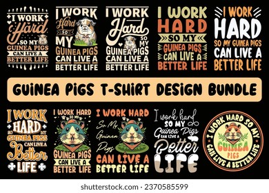 Paquete de diseño de camisetas de cerdo guineano, paquete de camisetas de cerdo guineano, té de pepino guineano, paquete divertido de camisetas de Guinea, camiseta de caricatura de cerdo, diseño de paquete.