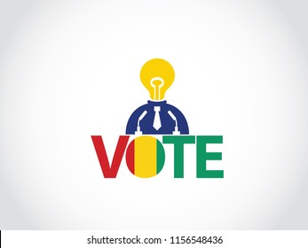 Guinea Podium Speech Vote