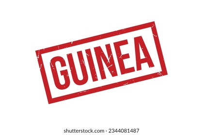 Vector de sellos de goma de Guinea