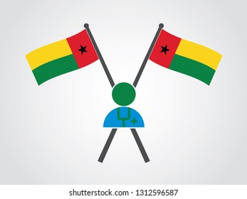 Guinea-Bissau Emblem Doctor