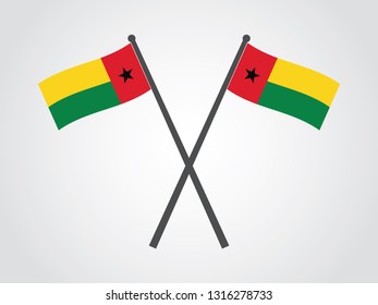 Guinea-Bissau Emblem Flags