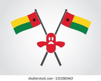 Guinea-Bissau Emblem Ghost