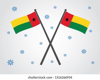 Guinea-Bissau Emblem Winter