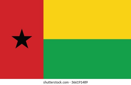 Guinea-Bissau Flag