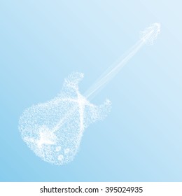 guitar abstract