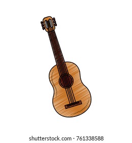 guitar acoustic icon image 
